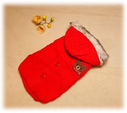 Куртка «Мишутка» цвет красный